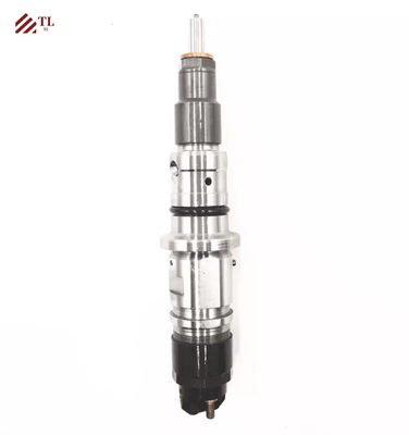 エネルギー鉱山 コマツー PC200-8 PC240-8 ローラー掘削機用のエンジンインジェクタ Assy 6D107
